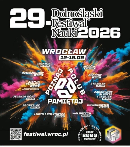 29 DOLNOŚLĄSKI FESTIWAL NAUKI 2026 DZIEŃ II
